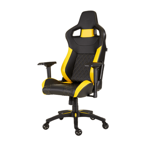 Corsair T1 RACE 2018 Gaming Chair (Black/Yellow)